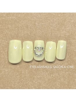 オーロラストーンミニハート