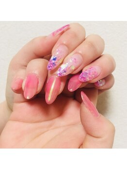 アシンメトリーネイル