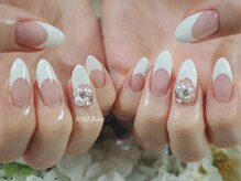 ネイルローズ(NAIL Rose)/シンプルフレンチ¥7990→¥6990