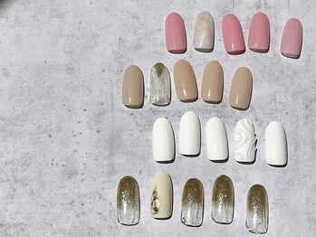 ネイルアンドアイラッシュサロンR/定額simpleサンプル