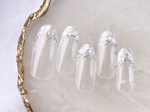 ネイルサロンフォーユー(for u)/ラメフレンチ♪￥7980