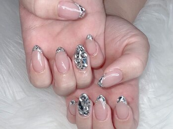 ネイルアルバ(Nail ALBA)/ガラスフレンチ