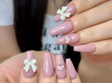 ウサギネイル 新大久保店(usagi nail)/リボンネイ