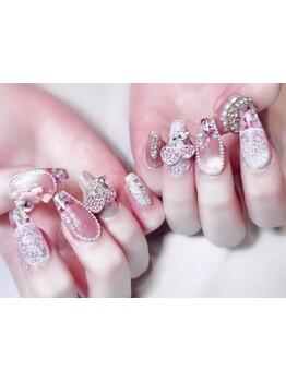 手描きアートが得意なサロン