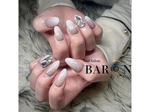 バロン 池袋店(BARON)/シアーベース×ホワイトグラデ