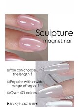 エムズスタイル ネイルバー(M's Style NAIL BAR)/マグネットネイル