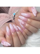 シン(XIINH)/話題クロスパーツネイル