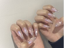 ランドネイル 天神(LANDNAIL)/ミラー×フラッシュマグ♪