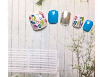 ネイルサロン&スクール ジーナ(GINA)/シェルブロッキング♪