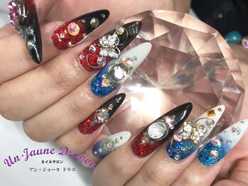 アン ジョーヌドラゴ/【ロングネイル】ゴテゴテネイル