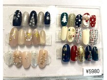 ネイルアンドコー (Nail&co.)/クリスマスサンプルネイル7980円