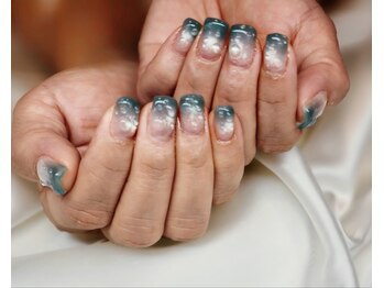 チェリー(Cherry)/【マグネットx水滴ネイル】