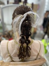 エムアイ 六本木(Mi)/編みおろしヘア