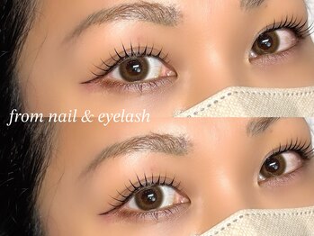 フロムネイルアンドアイラッシュ 神戸三宮(from nail&eyelash)/まつげパーマ//ラッシュリフト*