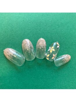 シルス荻窪/雪の結晶ネイル