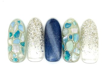 ネイルサロン ドゥ(Nail Salon Doux)/8番 2023夏デザインコンテスト