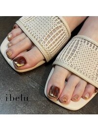 ニュアンス　フットネイル