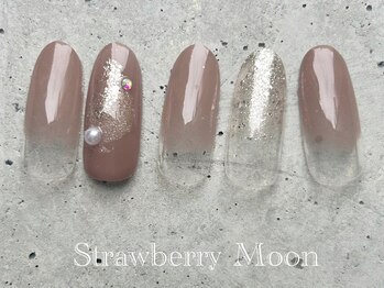 サロンストロベリームーン(Salon Strawberry Moon)/大人カワイイネイル¥6980