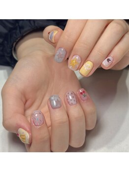 ジュジュネイルサロン 渋谷(JUJU NAIL SALON)/3Dアート