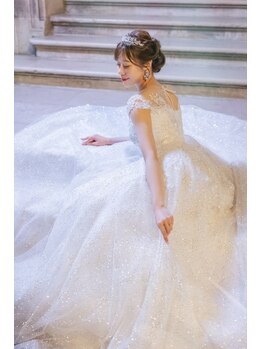 サロン ド ブラン アオヤマ(Salon de BLANC AOYAMA)/BLANC花嫁様PARIS前撮りお写真