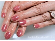 マリーシーオー(MARY-CO.)/ワンカラー×先端ラメライン