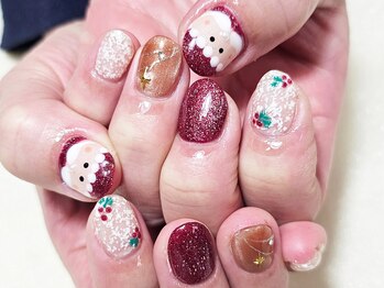 エルディケイ(LDK)/クリスマスネイル
