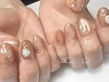 タマ(Tama.)の写真/【柚須駅チカ】フィルイン/パラジェル追加料金なし！あなたのネイルのお悩み解消します◎