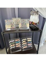 シフォンネイル(Shifon.nail_)/パーツも豊富に取り揃えています
