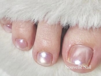 ヌーベルネイル(Nouvelle Nail)/マグネット×オーロラネイル