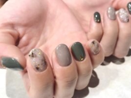 くすみニュアンスネイル　7900円