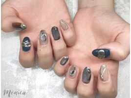 グレー×メタリック★☆