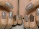 ブラウンnail