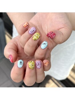 トータルサロン 白べぇーっ プラス/ペイズリー柄