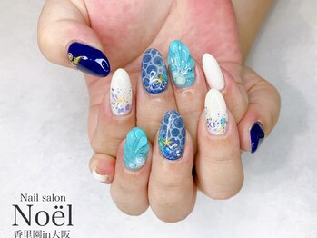 ノエル(Noel)/水面ドロップアートネイル