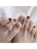 【FOOT】うる艶★10本art 　　【3回まで】￥9000（オフ込）