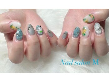 ネイルサロン M/持ち込みデザイン　8640円