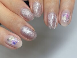 定額＊押し花＊マグネット