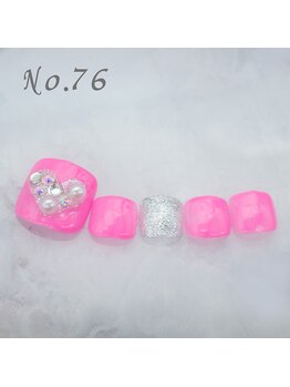 はあとねいる 川崎駅東口店/フットネイル:No.76