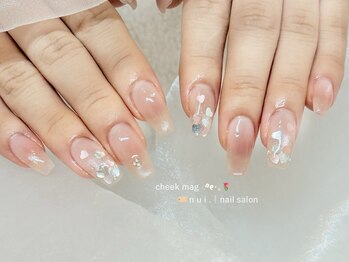 n u i. | nail salon 下北沢【パラジェル・フィルイン・持ち込み・長さだし】/