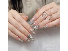 ブリング 東新宿 歌舞伎町(Bling)/ラメグラデーション／花