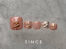 シンス(Since)/4月 foot monthly design