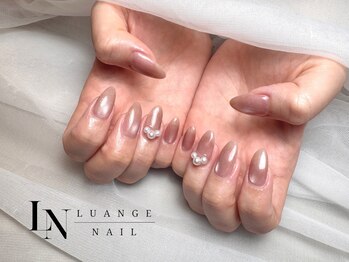 ルアンジュネイル(Luange nail)の写真/完全個室プライベートサロン♪シンプル~ワンホン系までサンプル豊富にご用意！お得な定額コースが人気◎