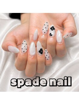 スペードネイル(spade nail)の写真/選べる店内アート140種類4500円／持ち込みフリーアート6600円☆時間内やり放題9800円も♪