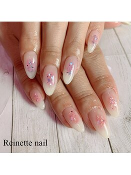 レネットサロン(Reinette Salon)/チークネイル☆