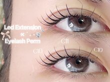ゼロ(zero)/LEDエクステ120本×まつげパーマ