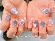 スノーフレーク(Snowflake)/季節定額デザイン