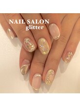ネイルサロン グリッター(NAIL SALON glitter)/ニュアンスネイル