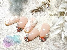 セッテネイル(Sette Nail)/個性派マーブルフレンチ[フィル]