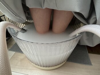 ヨサパーク ベスティ 阿佐ヶ谷(Yosa Park bestie)/手順#6 脚のお悩みに!足湯