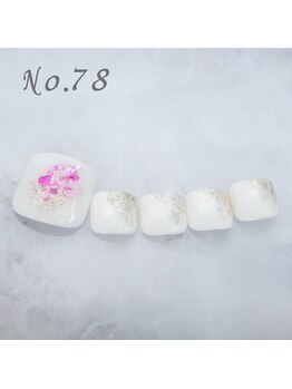 はあとねいる 蒲田店/フットネイル:No.78
